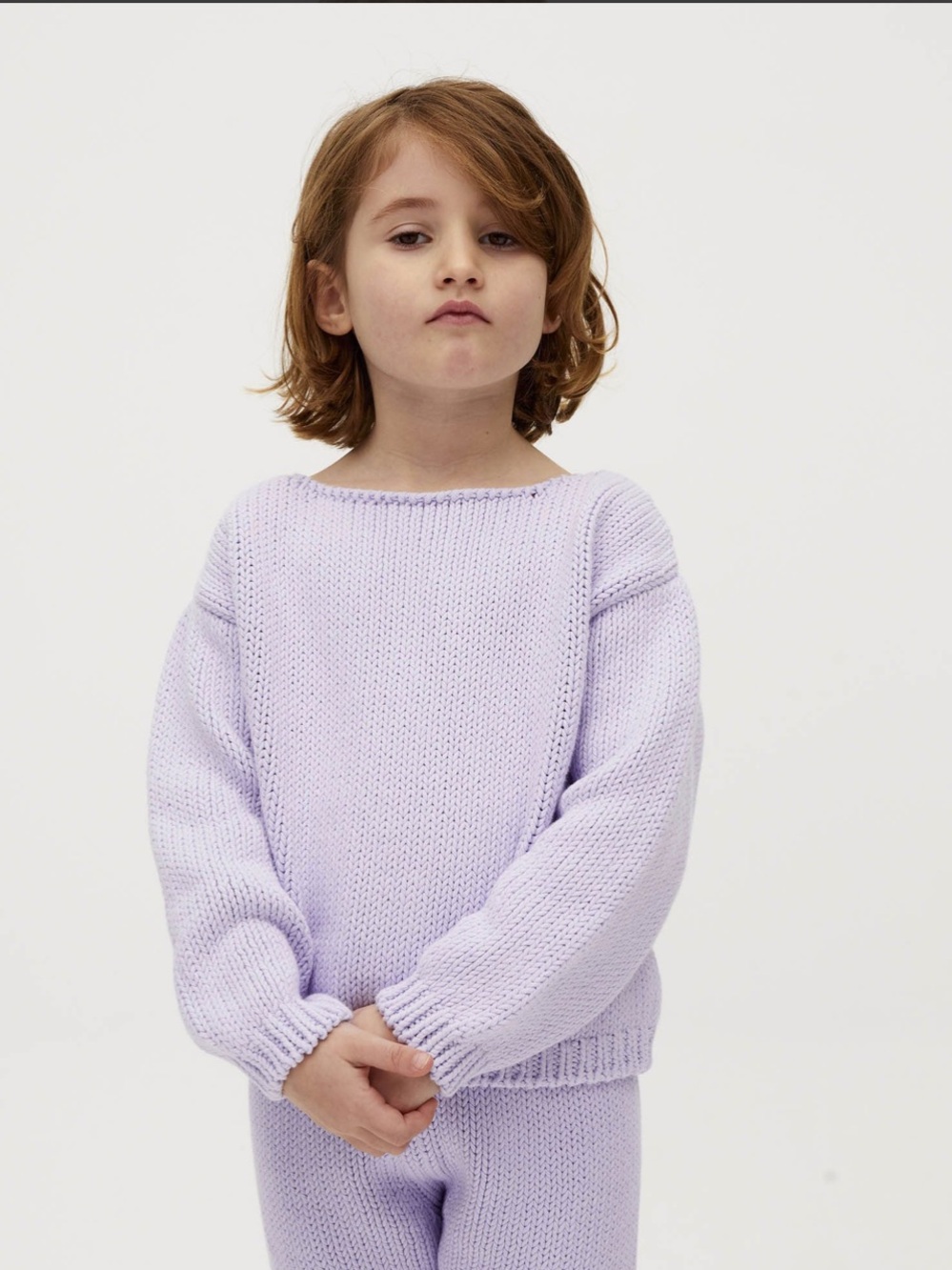 Babaa no3 Jumper / Sweater - Violet Milk (Lilac) sz 6